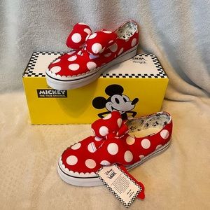 Disney Minnie’s Bow Vans for Adults - Authentic Gore